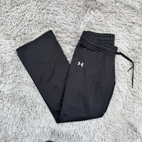 Under Armour Storm Black Semi Fitted Sweat Pants, Size M - Picture 1 of 8